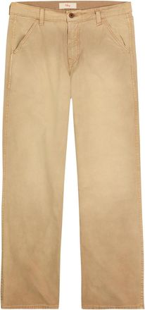 Cherry Los Angeles Western Straight-leg Cotton Trousers - Tan - 28 (W28 / XS)