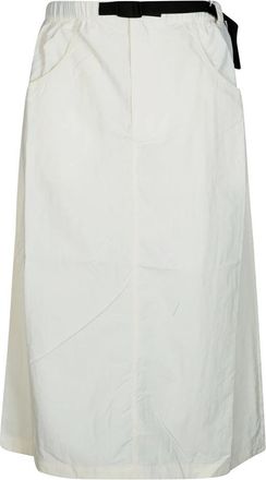 The North Face Red Box Nylon Rok met Riem - Dames - Tenniskleding - Wit - XS - Nylon - Fitness