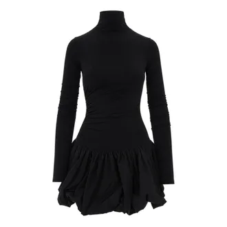 Andamane Alex Taffeta Mini Jurk - Dames - Jurken - Zwart - Maat: XS Taf