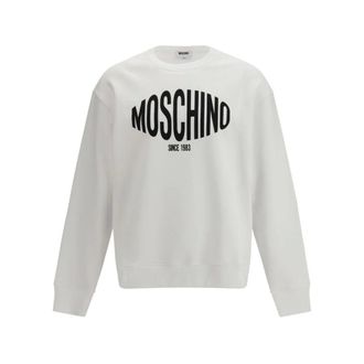 Moschino Uomo, Felpe, Bianco, M, new