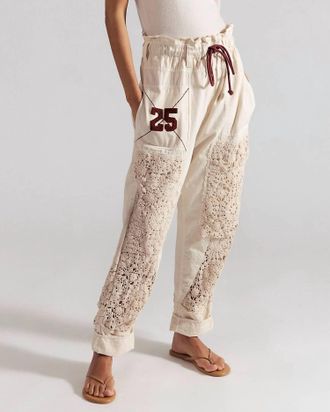 Free People Rockaway Pull-On Craft Pants In Beige