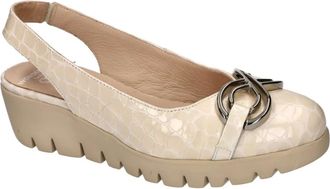 Wonders Schoenen, Dames, Beige, 37 EU, Leer, Artemide