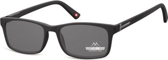 Montana Eyewear MR73S MR73S Mens Sunglasses Black Size +3.50