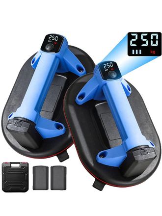 OEM Limpiacristales Digital, Capacidad De Succi&oacute;n De 250 Kg, Bater&iacute;a De Litio Recargable, 2 Bater&iacute;as Incluidas