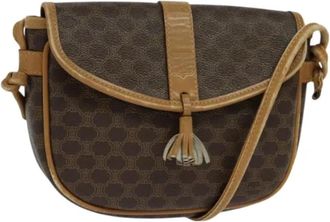 Celine Pre-owned Leather celine-bags - Dames - Vintage Schoudertas - Bruin - ONE Size - Leer - Vintage