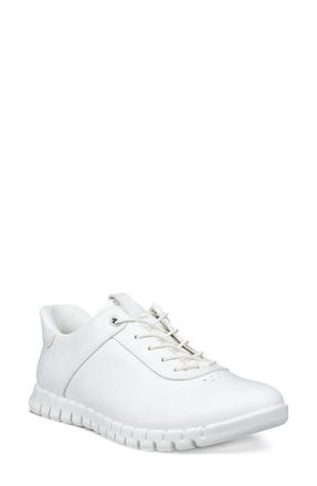 Ecco Gruuv Lite Sneaker in White/Shadow White at Nordstrom, Size 10-10.5Us