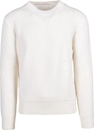 KANGRA Classic Crew Neck Sweater In Extrafine Merino Wool
