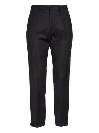 Dondup Gaubert cuffed tailored trousers - Black