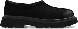 UGG Tasman Lug - Heren - Platte Schoenen - Zwart - 42 EU - Wol - Schoenen