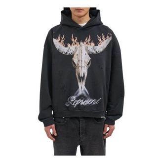 Represent British Cowboys Hoodie - Heren - Hoodies - Zwart - M - Katoen - Hoodies & sweatvesten