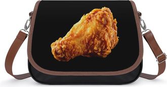 Generic Chicken Wing Womens Crossbody Bag Fashion Shoulder Handbags Message Tote Bag with Adjustable Strap