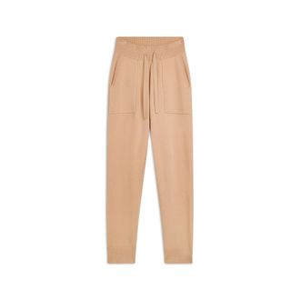 Freddy Pantalone in maglia tricot rasata con polsini e vita a coste