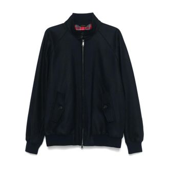 Baracuta Blauwe buitenkleding jas Aw 25 - Heren - Zomerjassen - Blauw - S - Jassen
