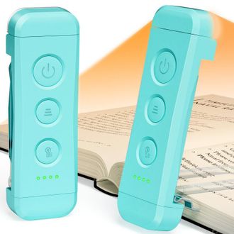 OEM Esta L&aacute;mpara De Lectura Recargable Por Usb, Una Luz Led Port&aacute;til Con Clip, Ofrece Tres Colores De Luz &Aacute;mbar Y Cinco Niveles De Brillo Ajustables. Comp