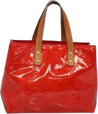 Louis Vuitton Tweedehands leren Louis Vuitton tassen - Dames - Vintage Handtas - Rood - ONE Size - Vintage