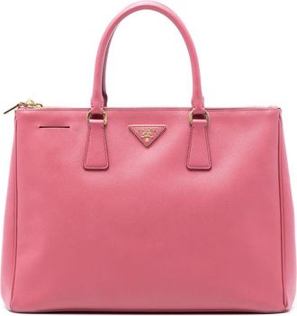 Prada Pre-owned Prada Medium Saffiano Lux Galleria Double Zip Tote Ladies LV8SAVQ5WTQJZ9NV
