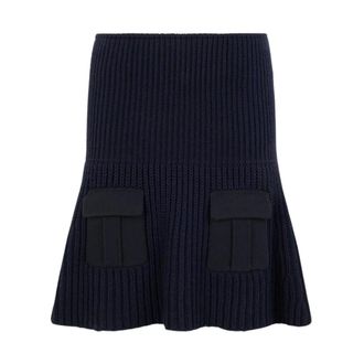 Iceberg Maglione Gonna - - Skirts - Donna - Blu - S