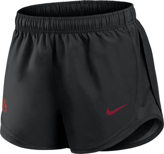 Nike USC Tempo Nike Womens Dri-FIT College Shorts in Black | 04PK00ASCJ-FN8