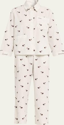 Sea New York Ruthie Embroidered Sleepwear Set