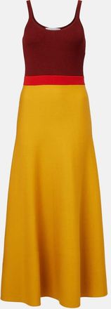 Gabriela Hearst Abito lungo Flaminius in lana