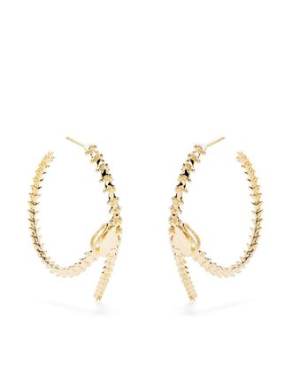 Shaun Leane Serpent Trace hoop earrings - Gold