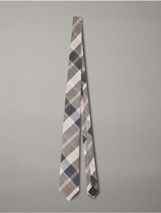 Calvin Klein Calvin Klein Mens Plaid Tie - Multi - OS