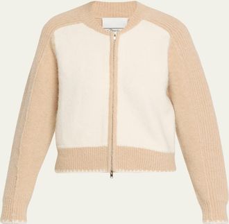 3.1 Phillip Lim Zip Wool-Blend Cardigan