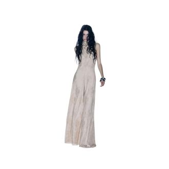 Aniye By Long Lace Jumpsuit - Dames - Jumpsuits - Beige - M - Katoen - Jumpsuits & Playsuits