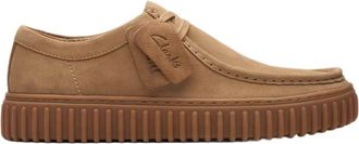 Clarks Beige Veterschoen voor vrije tijd - Heren - Veterschoenen - Beige - 41 EU - Leer - Schoenen