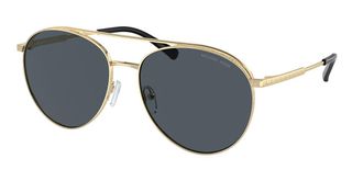 Michael Kors MK1138 ARCHES 101487 Womens Sunglasses Gold Size 58