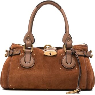 Chlo&eacute; Borsa a tracolla Chlo&egrave; Paddington in pelle