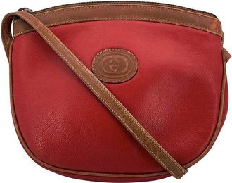 Gucci Red Leather Crossbody (Authentic Pre-Loved)