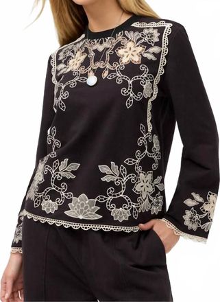 Johnny Was Nalani Pullover In Black