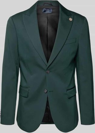 Mc Neal Regular Fit Sakko aus Satin in Dunkelgruen, Gr&ouml;&szlig;e 102