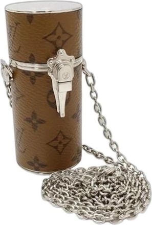 Louis Vuitton Pre-owned Lipstick Case - Dames - Vintage Mini Tas - Bruin - ONE Size - Vintage