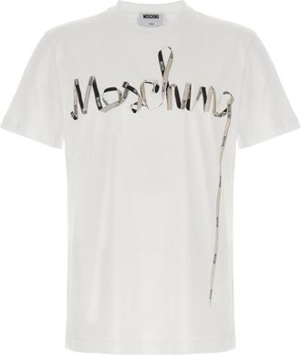 Moschino White Printed T-shirt