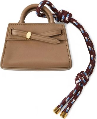 Veronica Beard Dash bag charm - Marrone