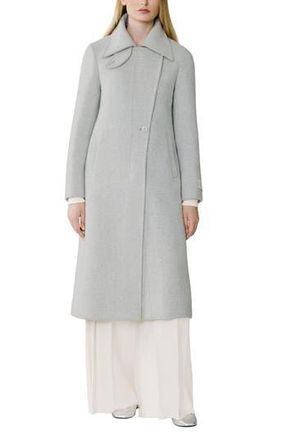 Soia & Kyo Irena Wool Blend Coat in Stone Blue at Nordstrom Rack, Size Large