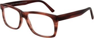 Andy Wolf Bruine Rechthoekige Optische Monturen - unisex - Brillen - Bruin - ONE Size - Wol - Accessoires