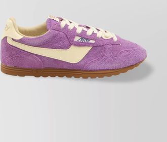 Autry spinwind low-top suede leather sneakers