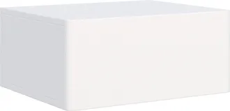 Selsey Selsey Olio - Mesita De Noche Suspendida Con 1 Caj&oacute;n - 50 Cm - Blanco