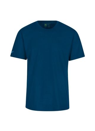 Trigema T-Shirt TRIGEMA TRIGEMA T-Shirt aus 100% Biobaumwolle, Herren, Gr. XXL, blau (saphir, c2c), 100% Baumwolle (Bio-Baumwolle kbA), Basic, Shirts T-Shirt