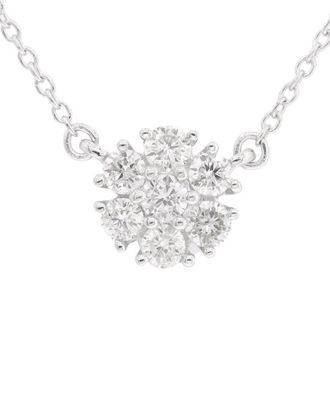 Diana M. Jewels Fine Jewelry 14K 0.33 Ct. Tw. Diamond Necklace