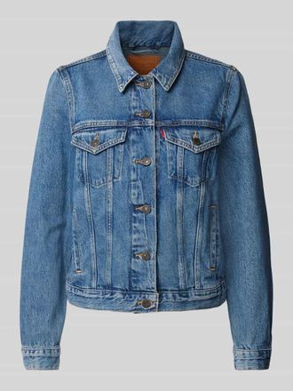 Levi's Jeansjacke mit Brusttaschen in Jeansblau, Gr&ouml;&szlig;e XS