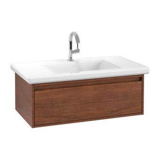 Villeroy & Boch Antheus M&oacute;dulo De Lavabo B06610, 925 X 348 X 500 Mm, De Pared, 1 M&oacute;dulo Extra&iacute;ble, Color: Nogal Americano - B06610pv