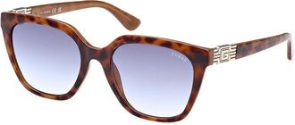 Guess GU7870 53W Womens Sunglasses Tortoiseshell Size 55