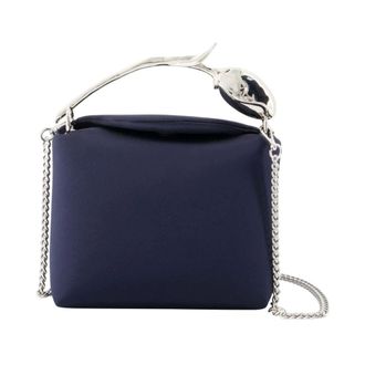 Erdem Dames, Tassen, Blauw, Maat: ONE Size Leer