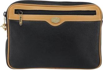 Gucci Pre-owned Vintage Clutch Bag - Dames - Vintage Clutch - Zwart - ONE Size - Leer - Vintage