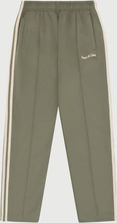Museum of Peace and Quiet Womens Wordmark Track Pants In Olive