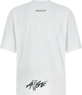 Moncler Mens Black Cotton T-Shirt